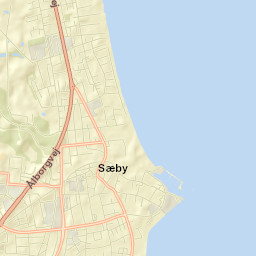 Sæby Street Map