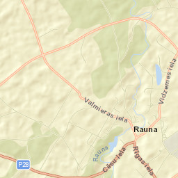 Rauna Street Map