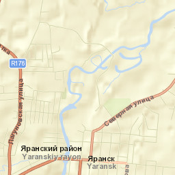 Yaransk Street Map