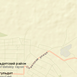 Tegul’det Street Map