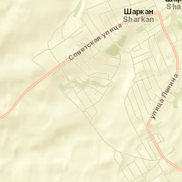 Sharkan Street Map