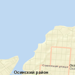 Osa Street Map