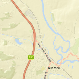 Castle Walk, Kintore, Aberdeenshire AB51, UK Street Map