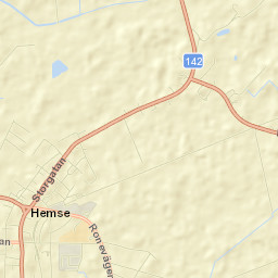 Hemse Street Map