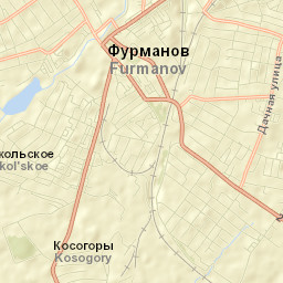 Furmanov Street Map