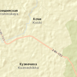 Kuznechikha Street Map