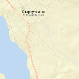 Staroutkinsk Street Map