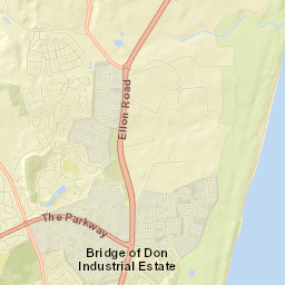 1 Collieston Avenue, Bridge of Don, Aberdeen Street Map