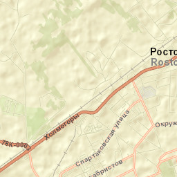Rostov Street Map