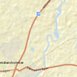 Smålandsstenar Street Map