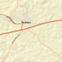 Reftele Street Map