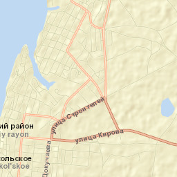 Sokol’skoye Street Map