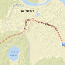 Carnikava Street Map
