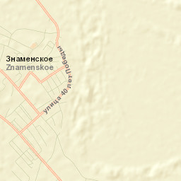 Znamenskoye Street Map