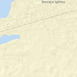 Novaya Igirma Street Map