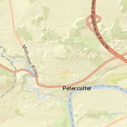Peterculter Street Map