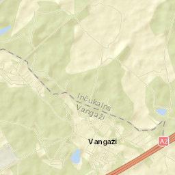 Vangaži Street Map