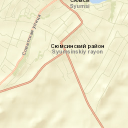 Syumsi Street Map