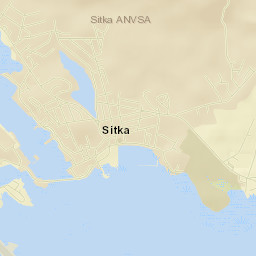 Sitka Street Map