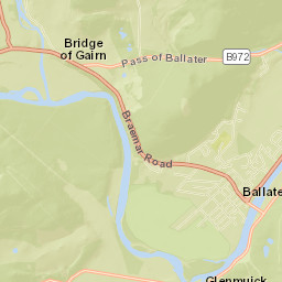 Ballater Street Map