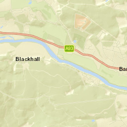 A93, Banchory, Aberdeenshire AB31, UK Street Map