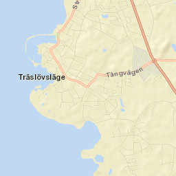 Träslövsläge Street Map