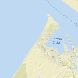 Daugavgrīva Street Map