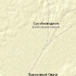 Sukhobezvodnoye Street Map