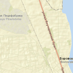 Borovskiy Street Map