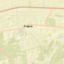 Frejlev Street Map