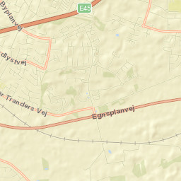 Ålborg Kommune Street Map