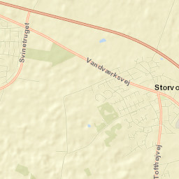Storvorde Street Map