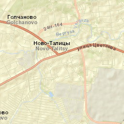 Novo-Talitsy Street Map