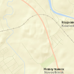 Novoutkinsk Street Map