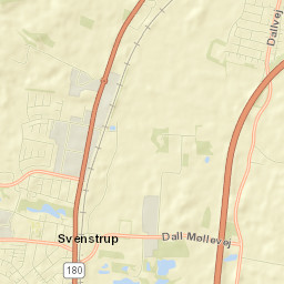 Svenstrup Street Map