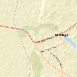 Alsunga Street Map