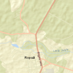 Ropaži Street Map