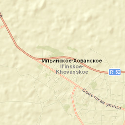 Il’inskoye-Khovanskoye Street Map