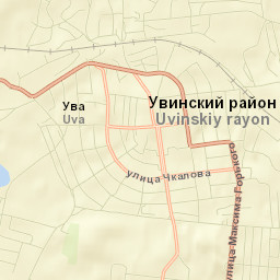 Uva Street Map