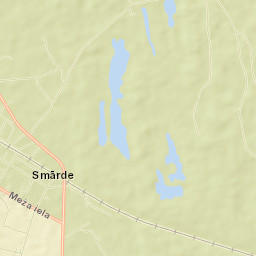 Smārde Street Map