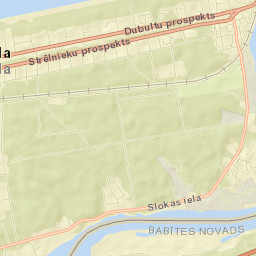 Jūrmala Street Map