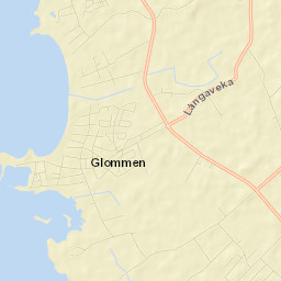 Glommen Street Map