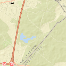 Piņķi Street Map