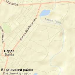 Barda Street Map