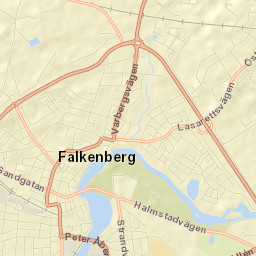 Falkenberg Street Map