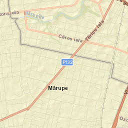 Mārupe Street Map