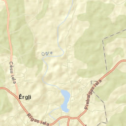 Ērgļi Street Map