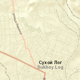 Sukhoy Log Street Map