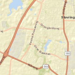 Støvring Street Map