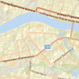 Tver Street Map